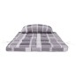 vidaXL Cojines para silla Adirondack 2 uds tela Oxford a cuadros gris vidaXL Cojines para silla Adirondack 2 uds tela Oxford a cuadros gris