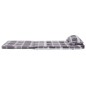 vidaXL Cojines para silla Adirondack 2 uds tela Oxford a cuadros gris vidaXL Cojines para silla Adirondack 2 uds tela Oxford a cuadros gris