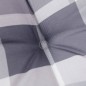 vidaXL Cojines para silla Adirondack 2 uds tela Oxford a cuadros gris vidaXL Cojines para silla Adirondack 2 uds tela Oxford a cuadros gris