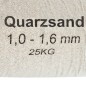 vidaXL Arena filtrante 25 kg 1,0-1,6 mm vidaXL Arena filtrante 25 kg 1,0-1,6 mm