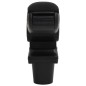 vidaXL Reposabrazos para coche ABS negro 13x36x(30-46) cm