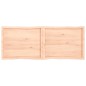 vidaXL Tablero de mesa madera maciza borde natural 160x60x(2-4) cm vidaXL Tablero de mesa madera maciza borde natural 160x60x(2-4) cm
