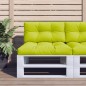 vidaXL Cojín para sofá de palets de tela verde claro 80x40x10 cm vidaXL Cojín para sofá de palets de tela verde claro 80x40x10 cm