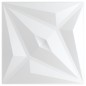 vidaXL Paneles de pared 24 uds EPS estrella blanco 50x50 cm 6 m² vidaXL Paneles de pared 24 uds EPS estrella blanco 50x50 cm 6 m²