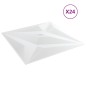 vidaXL Paneles de pared 24 uds EPS estrella blanco 50x50 cm 6 m² vidaXL Paneles de pared 24 uds EPS estrella blanco 50x50 cm 6 m²