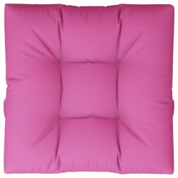 vidaXL Cojín para palés tela rosa 70x70x12 cm