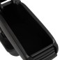 vidaXL Reposabrazos para coche ABS negro 14x35x(37-53) cm