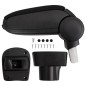 vidaXL Reposabrazos para coche ABS negro 12x32x(32-49) cm vidaXL Reposabrazos para coche ABS negro 12x32x(32-49) cm