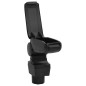 vidaXL Reposabrazos para coche ABS negro 12x32x(32-49) cm vidaXL Reposabrazos para coche ABS negro 12x32x(32-49) cm