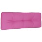 vidaXL Cojín para palés tela rosa 120x40x12 cm vidaXL Cojín para palés tela rosa 120x40x12 cm