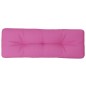 vidaXL Cojín para palés tela rosa 120x40x12 cm vidaXL Cojín para palés tela rosa 120x40x12 cm