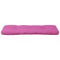 vidaXL Cojín para palés tela rosa 120x40x12 cm vidaXL Cojín para palés tela rosa 120x40x12 cm