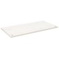 vidaXL Tablero de escritorio madera maciza pino blanco 100x50x2,5 cm vidaXL Tablero de escritorio madera maciza pino blanco 100x50x2,5 cm