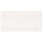 vidaXL Tablero de escritorio madera maciza pino blanco 100x50x2,5 cm vidaXL Tablero de escritorio madera maciza pino blanco 100x50x2,5 cm