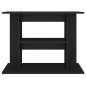 vidaXL Soporte para acuario madera de ingeniería negro 80x35x60 cm vidaXL Soporte para acuario madera de ingeniería negro 80x35x60 cm