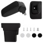 vidaXL Reposabrazos para coche ABS negro 17x32x(37-53) cm vidaXL Reposabrazos para coche ABS negro 17x32x(37-53) cm