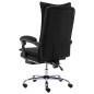 vidaXL Silla de oficina de cuero sintético negra vidaXL Silla de oficina de cuero sintético negra