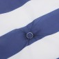 vidaXL Cojines silla de respaldo bajo 6 uds tela a rayas azul y blanco vidaXL Cojines silla de respaldo bajo 6 uds tela a rayas azul y blanco