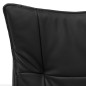 vidaXL Silla de oficina de cuero sintético negra vidaXL Silla de oficina de cuero sintético negra
