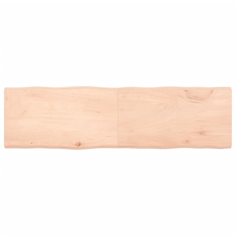 vidaXL Tablero de mesa madera maciza borde natural 180x50x(2-4) cm vidaXL Tablero de mesa madera maciza borde natural 180x50x(2-4) cm