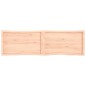 vidaXL Tablero de mesa madera maciza borde natural 180x50x(2-4) cm vidaXL Tablero de mesa madera maciza borde natural 180x50x(2-4) cm