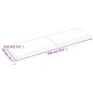 vidaXL Tablero de mesa madera maciza borde natural 180x50x(2-4) cm vidaXL Tablero de mesa madera maciza borde natural 180x50x(2-4) cm