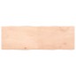 vidaXL Tablero de mesa madera maciza borde natural 180x60x(2-4) cm vidaXL Tablero de mesa madera maciza borde natural 180x60x(2-4) cm