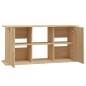vidaXL Soporte de acuario madera ingeniería roble Sonoma 121x41x58 cm vidaXL Soporte de acuario madera ingeniería roble Sonoma 121x41x58 cm