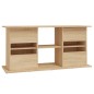vidaXL Soporte de acuario madera ingeniería roble Sonoma 121x41x58 cm vidaXL Soporte de acuario madera ingeniería roble Sonoma 121x41x58 cm