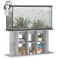 vidaXL Soporte de acuario madera ingeniería gris hormigón 120x40x60 cm vidaXL Soporte de acuario madera ingeniería gris hormigón 120x40x60 cm