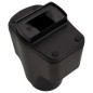 vidaXL Reposabrazos para coche ABS negro 13x34x(36,5-53) cm