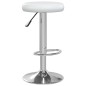 vidaXL Taburetes de cocina 2 unidades cuero sintético blanco vidaXL Taburetes de cocina 2 unidades cuero sintético blanco