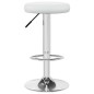 vidaXL Taburetes de cocina 2 unidades cuero sintético blanco vidaXL Taburetes de cocina 2 unidades cuero sintético blanco