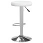 vidaXL Taburetes de cocina 2 unidades cuero sintético blanco vidaXL Taburetes de cocina 2 unidades cuero sintético blanco