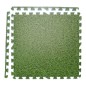 XQ Max Juego de protectores de suelo 6 pzas estampado de hierba verde XQ Max Juego de protectores de suelo 6 pzas estampado de hierba verde