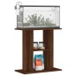 vidaXL Soporte para acuario madera ingeniería roble marrón 60x30x60 cm vidaXL Soporte para acuario madera ingeniería roble marrón 60x30x60 cm