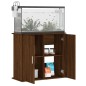 vidaXL Soporte para acuario madera ingeniería marrón roble 81x36x73 cm vidaXL Soporte para acuario madera ingeniería marrón roble 81x36x73 cm