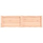 vidaXL Tablero de mesa madera maciza borde natural 140x40x(2-6) cm vidaXL Tablero de mesa madera maciza borde natural 140x40x(2-6) cm