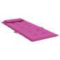 vidaXL Cojines de silla con respaldo alto 2 uds tela Oxford rosa vidaXL Cojines de silla con respaldo alto 2 uds tela Oxford rosa