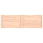vidaXL Tablero de mesa madera maciza borde natural 200x60x(2-6) cm vidaXL Tablero de mesa madera maciza borde natural 200x60x(2-6) cm