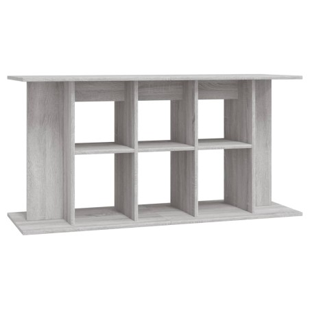 vidaXL Soporte para acuario madera ingeniería gris Sonoma 120x40x60 cm