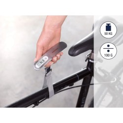 Soehnle Báscula digital portátil 50 kg plateado