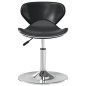 vidaXL Taburete de cocina de cuero sintético negro vidaXL Taburete de cocina de cuero sintético negro