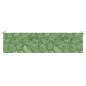 vidaXL Cojín para banco de jardín tela estampado de hojas 200x50x3 cm vidaXL Cojín para banco de jardín tela estampado de hojas 200x50x3 cm