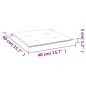 vidaXL Cojines de silla de jardín 4 uds tela rosa 40x40x3 cm vidaXL Cojines de silla de jardín 4 uds tela rosa 40x40x3 cm