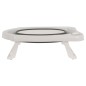 Bathroom Solutions Bañera para bebés plegable blanco y gris Bathroom Solutions Bañera para bebés plegable blanco y gris