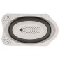 Bathroom Solutions Bañera para bebés plegable blanco y gris Bathroom Solutions Bañera para bebés plegable blanco y gris