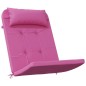 vidaXL Cojines para silla Adirondack 2 uds tela Oxford rosa