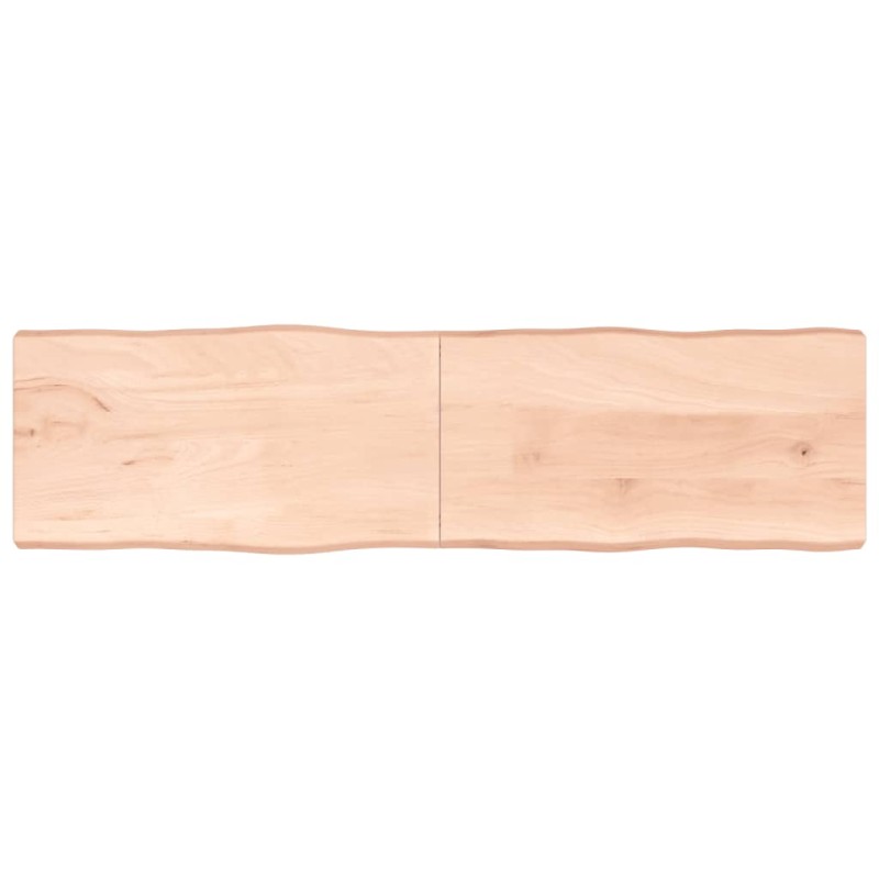 vidaXL Tablero de mesa madera maciza borde natural 220x60x(2-6) cm vidaXL Tablero de mesa madera maciza borde natural 220x60x(2-6) cm