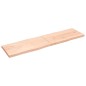 vidaXL Tablero de mesa madera maciza borde natural 220x60x(2-6) cm vidaXL Tablero de mesa madera maciza borde natural 220x60x(2-6) cm